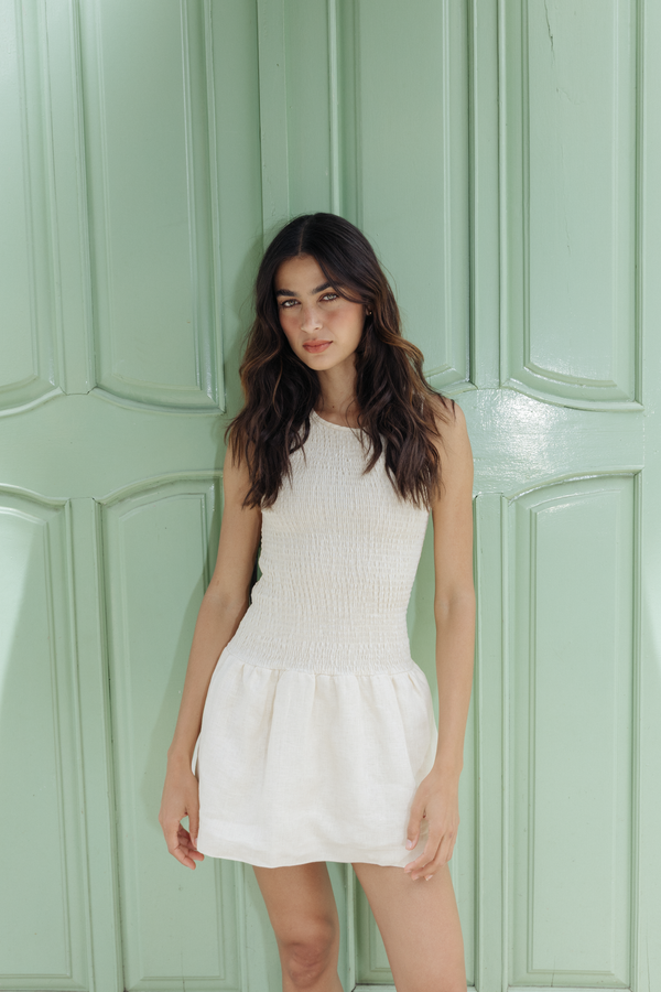 PIA BUTTER YELLOW DRESS