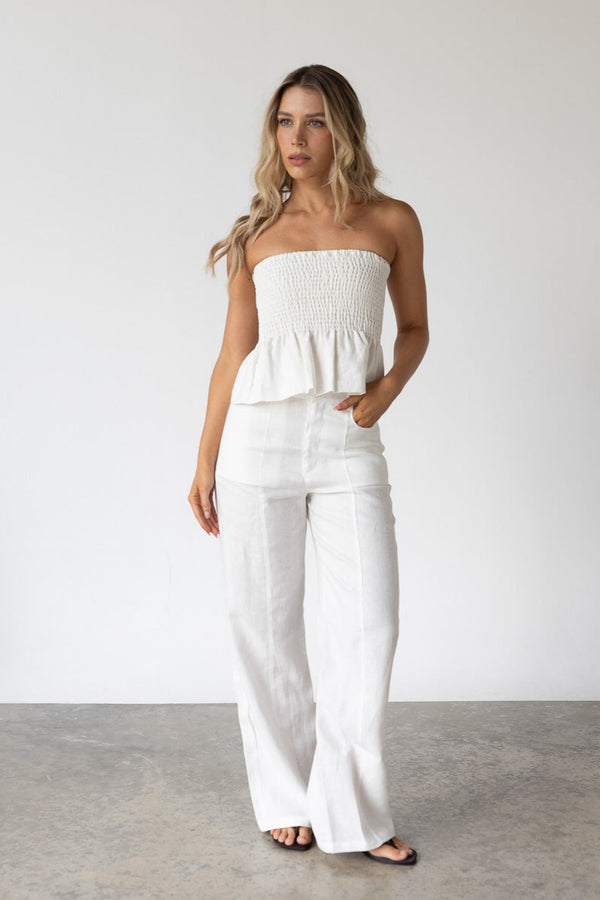 LA ISLA CREAM PANT