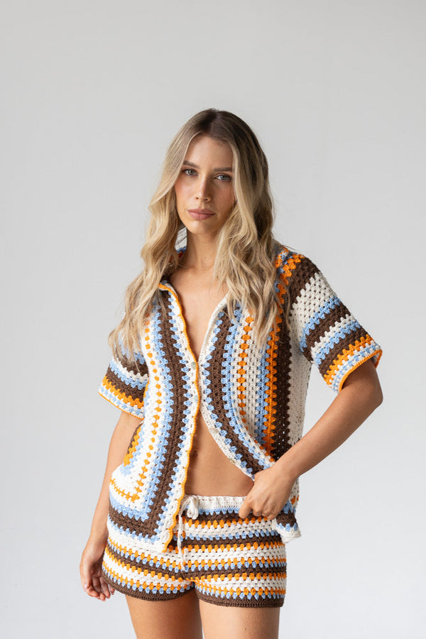 TIERRA CROCHET SHIRT