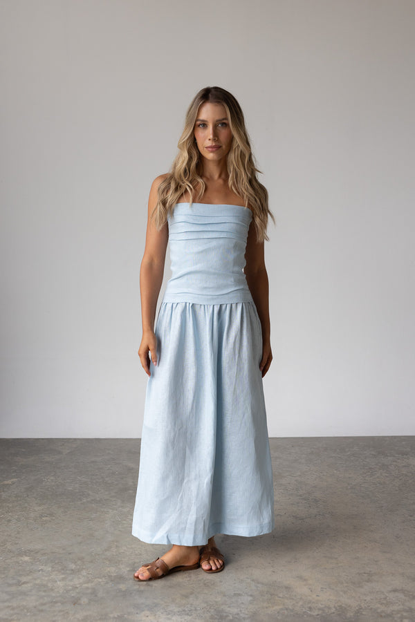 MAREA BABY BLUE DRESS