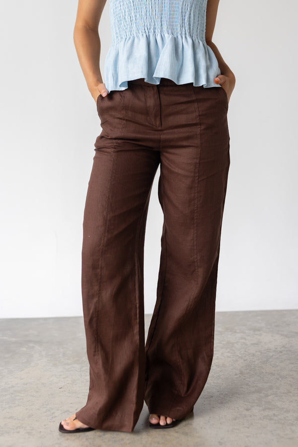 CHOC LINEN PANT