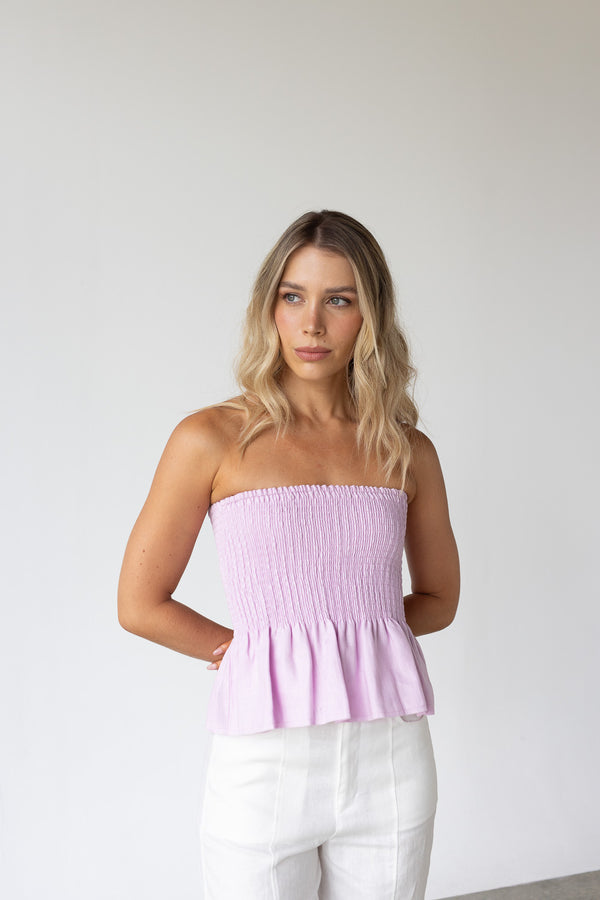 SCRUNCHIE BUBBLE TOP