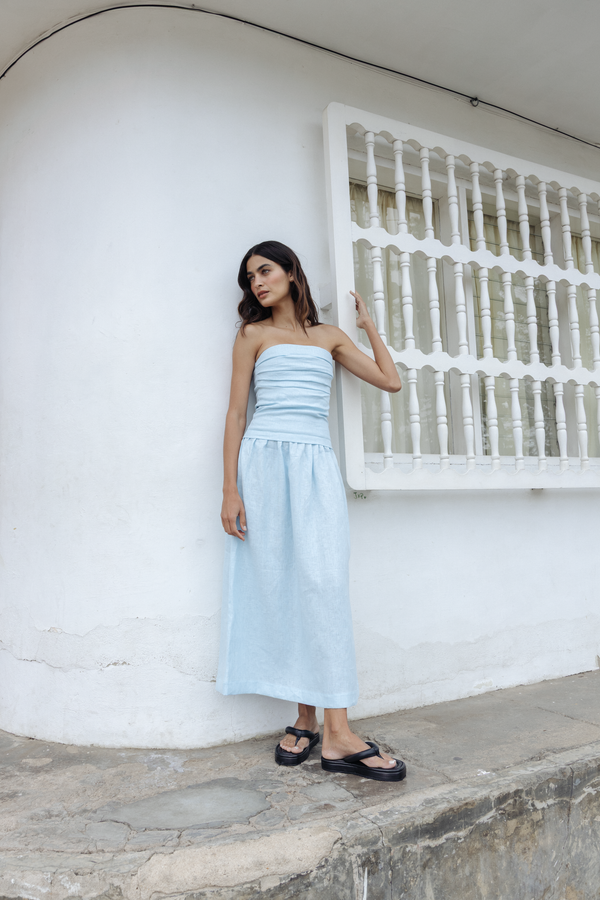 MAREA BABY BLUE DRESS